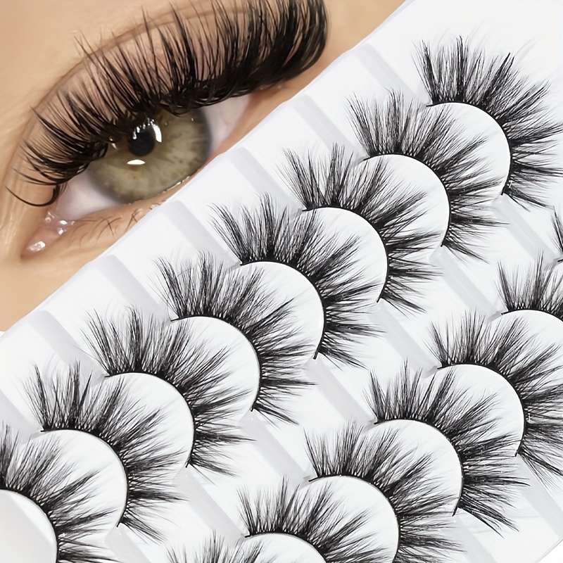 False Eyelashes Color Black 2
