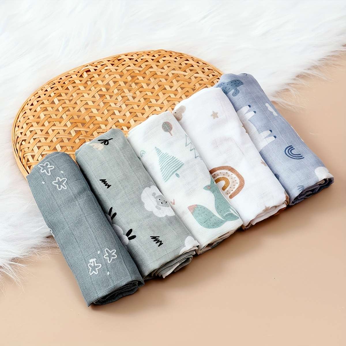Towel Items Sheep  5 Pieces