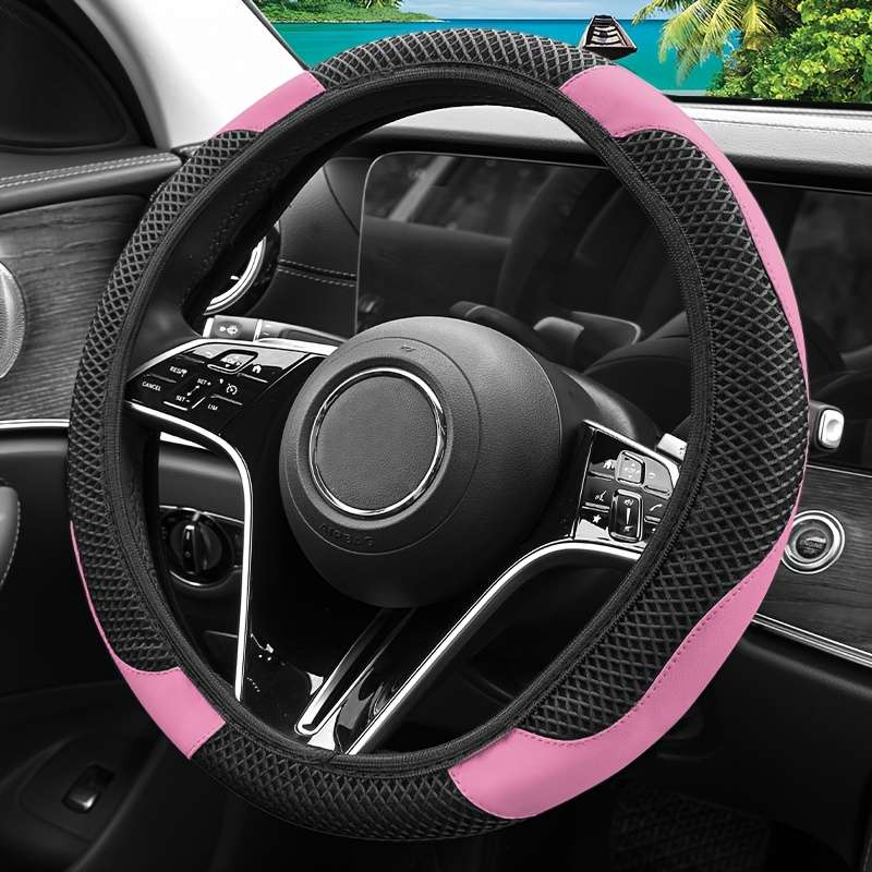 Car Steering Wheel Cover Orange