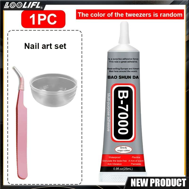Glue Model 110Ml Nail Glue Quantity3Pcs