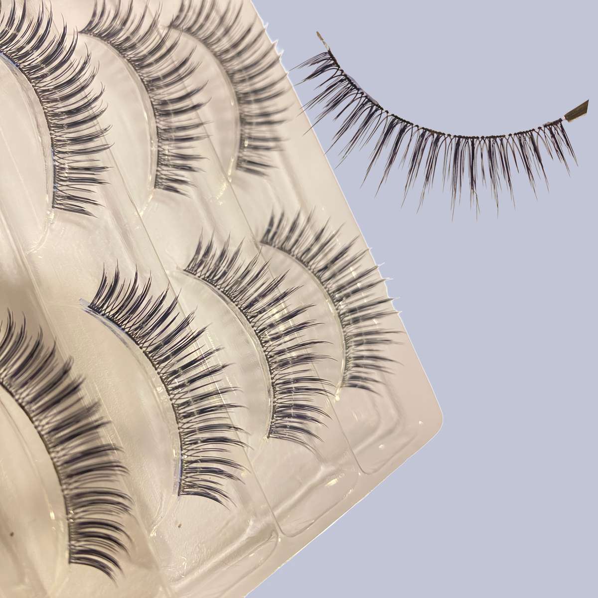 5 Pairs Natural C Curl False Eyelashes Style Nature