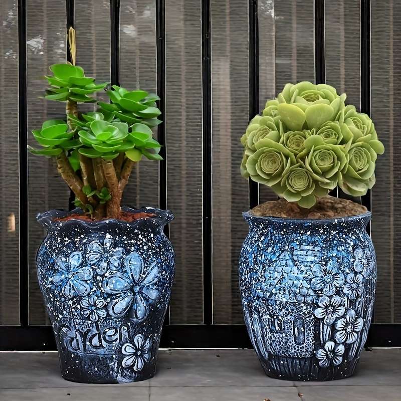 Flowerpot Color Urban Old Pile 2-Piece Set