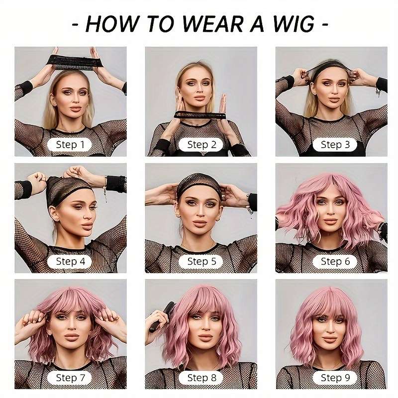 Piano Color Womens Wigs Hair Length 40.64Cm