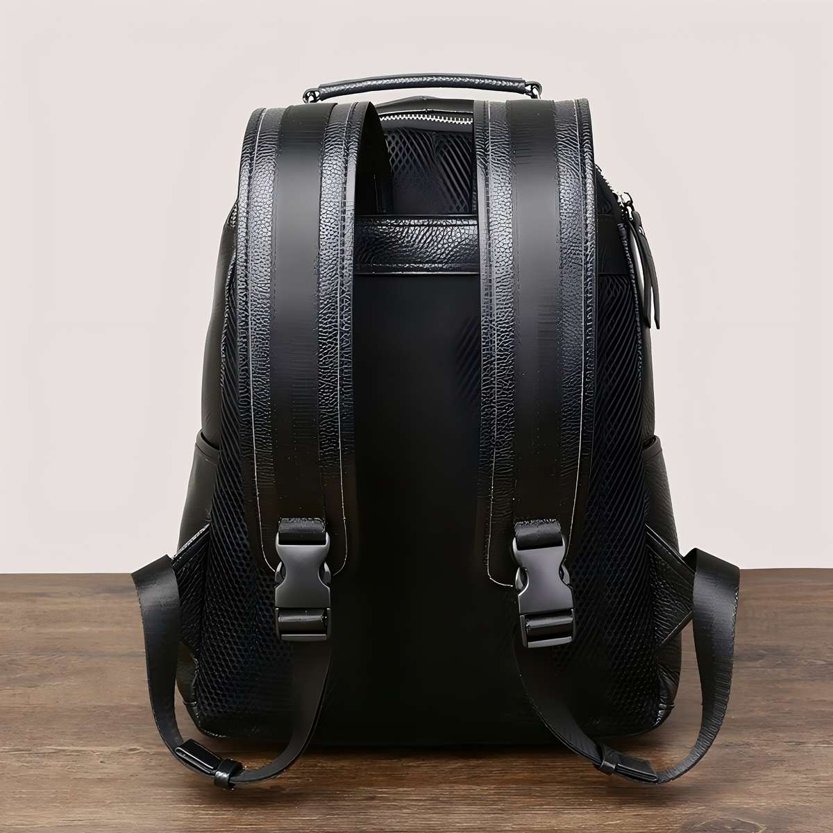 Men S Backpack Light Brown1