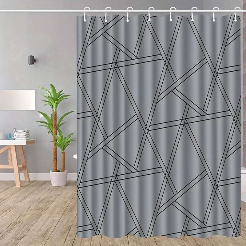 Waterproof Shower Curtain Color Polychrome Size 240X200239.98Cm*200.0Cm