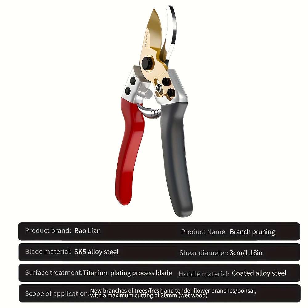 Garden Shears Model Gardening Pruning Shears