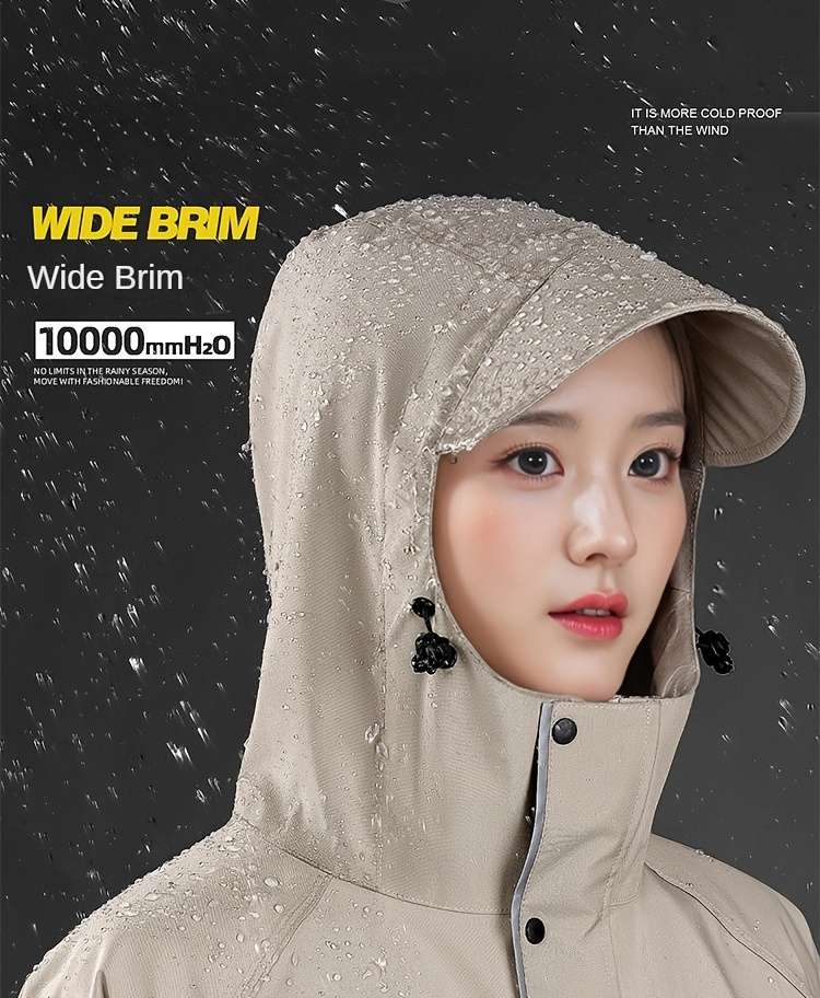 Raincoat Khaki Size Lheight 160170Cm