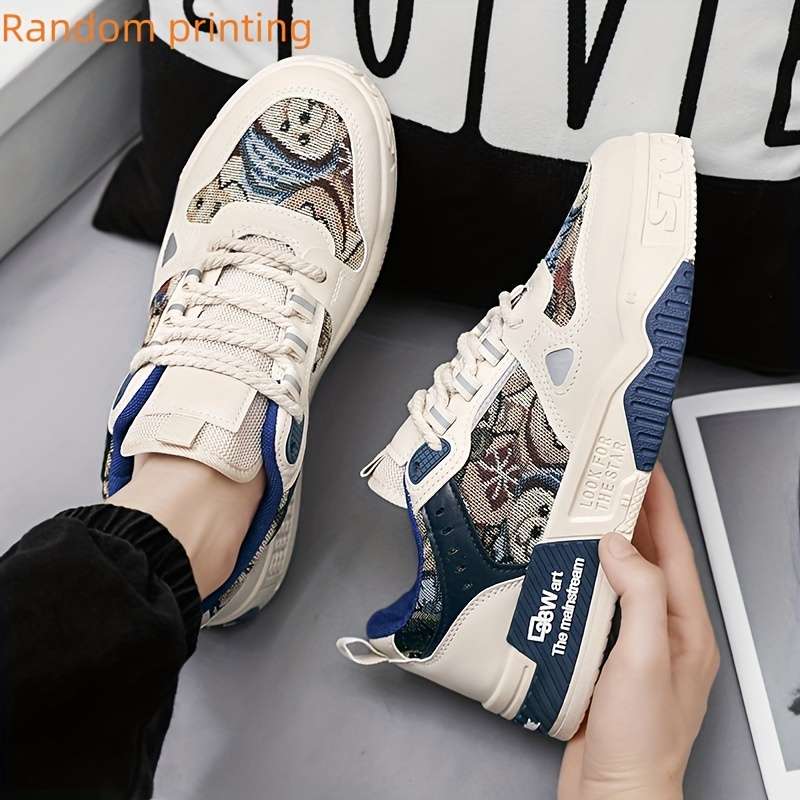 Sneakers Color Beige Blue Sizeuk 7
