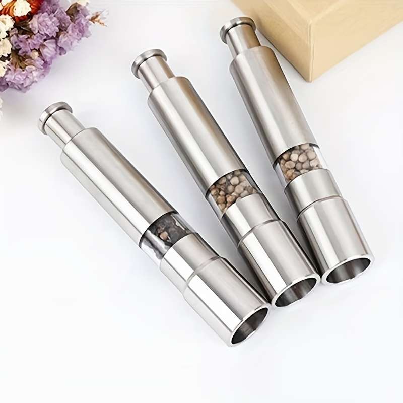 Precision Premium Artisanal Manual Spice Grinder Portable Thumb Press for