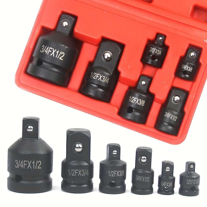 6-Piece Impact Socket Adapter Set