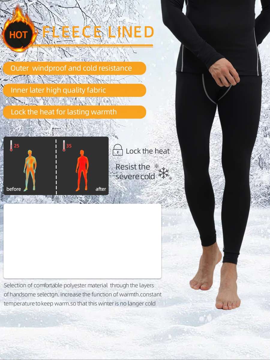 Thermal Underwear Color Grey Sizexxl