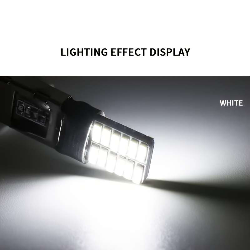 2pcs H3 High Power LED 6000K Xenon Fog Lights