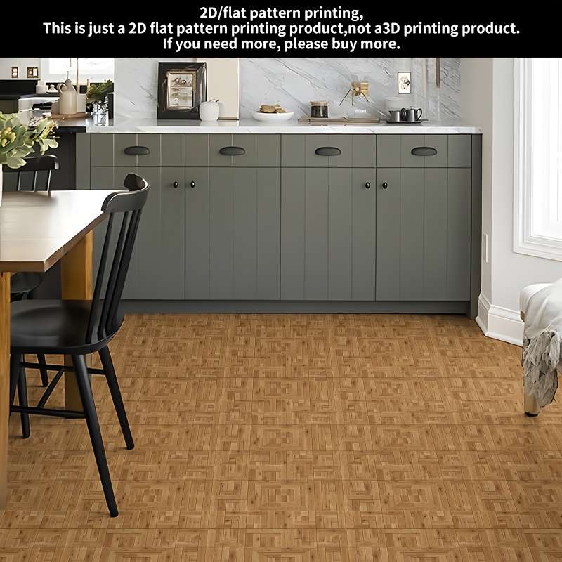 Self Adhesive Floor Stickers 11.8Inchx11.8Inch30X30Cm