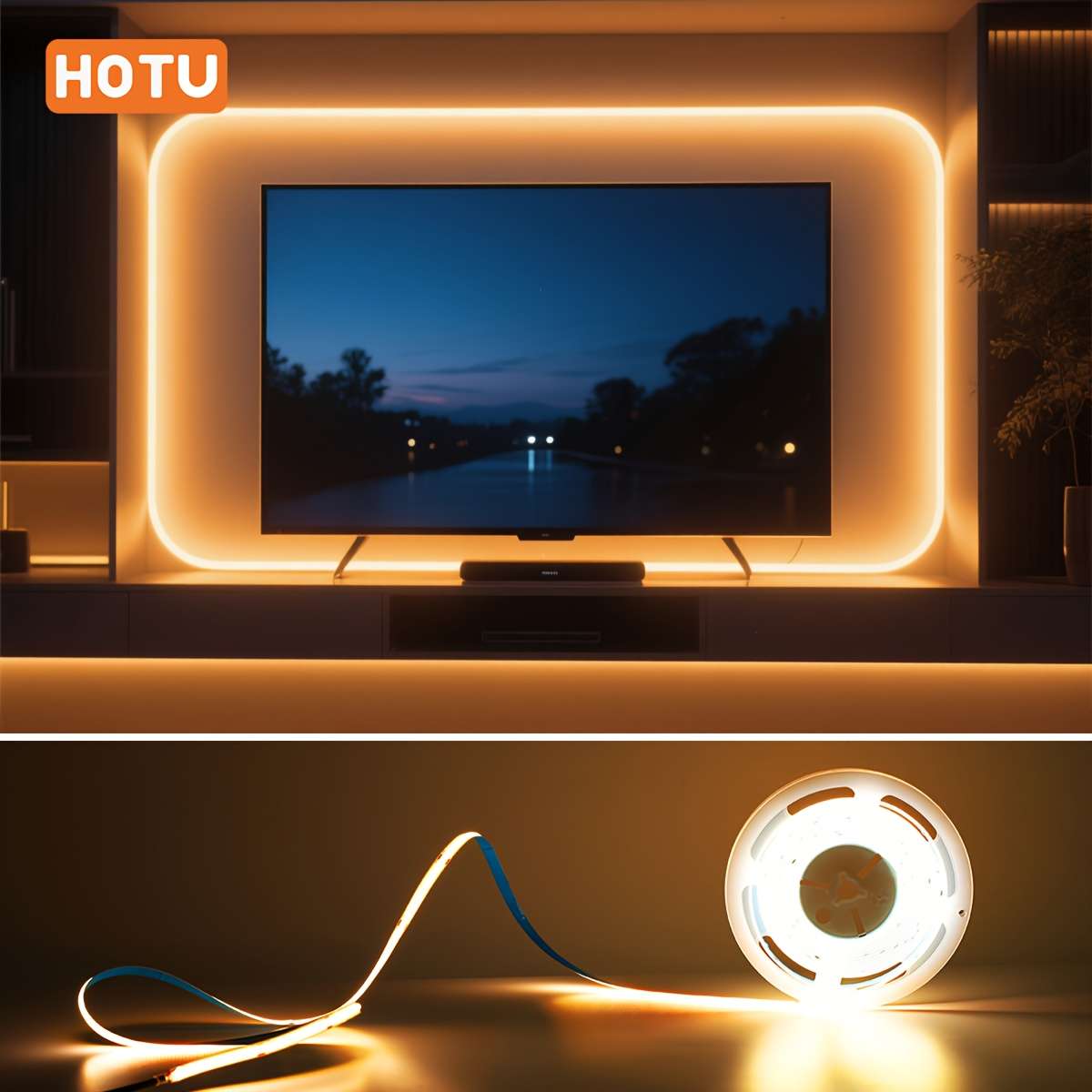 400 Led Hotu Thin Cob Led 5M