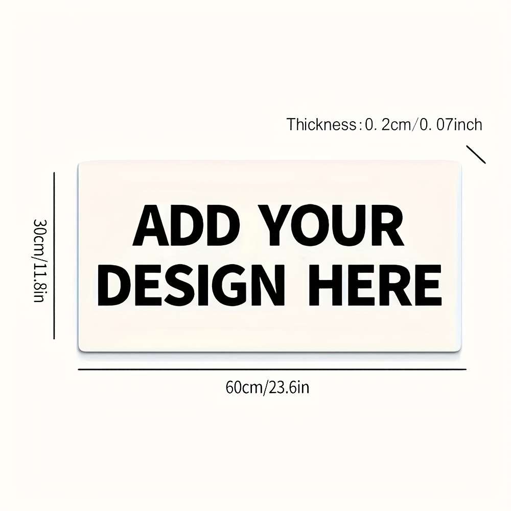 Mouse Pad Size 35.4*15.7 Inches 90*40Cm
