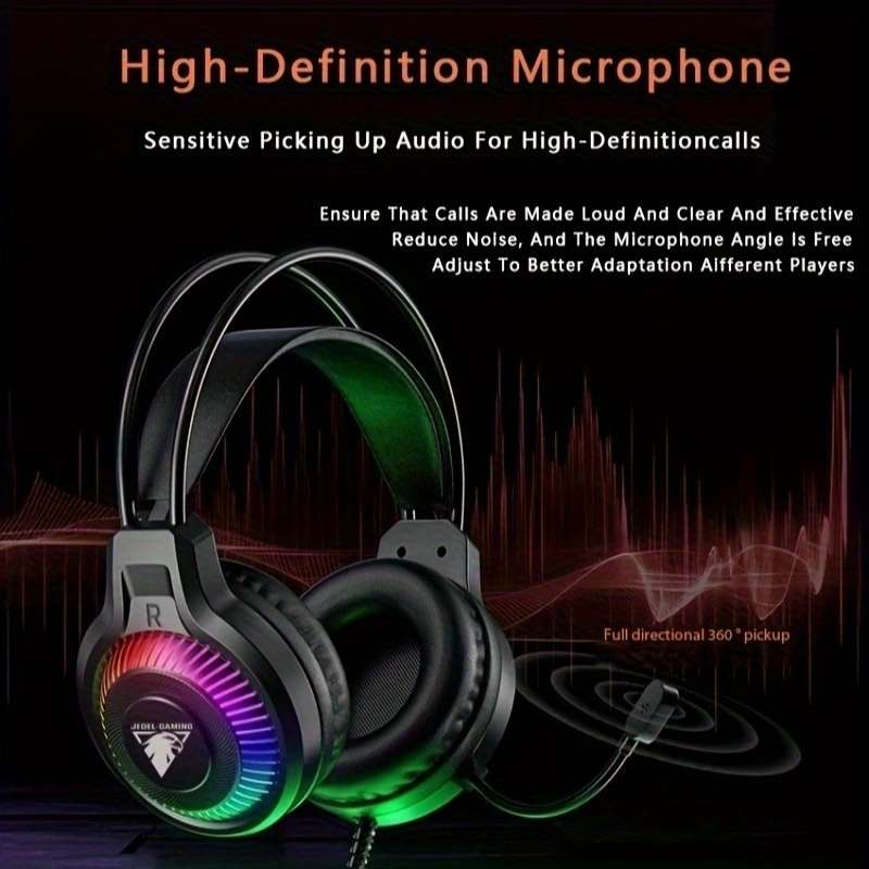 Wired Headphones Black