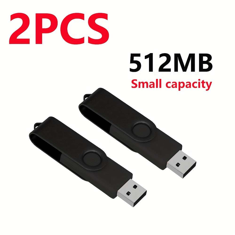 Usb Flash Drive Color Red Items 64Mb 2Pcs