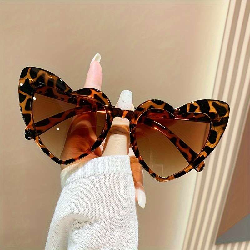 Glasses Color Leopard Print
