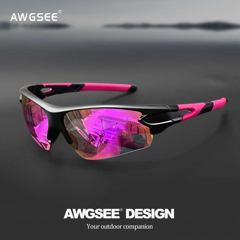 Cycling Glasses Color C5 Red
