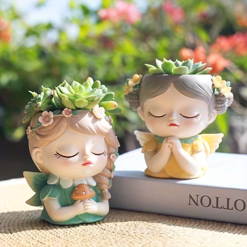 Flowerpot Color Four-Leaf Clover D