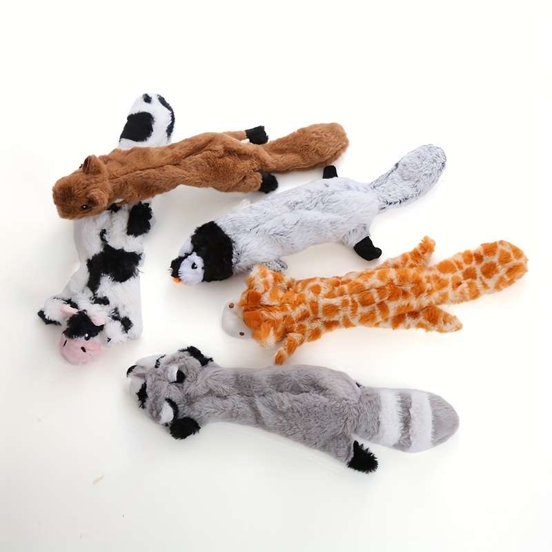 Plush Toyss Style Yellow Leopard Cattle