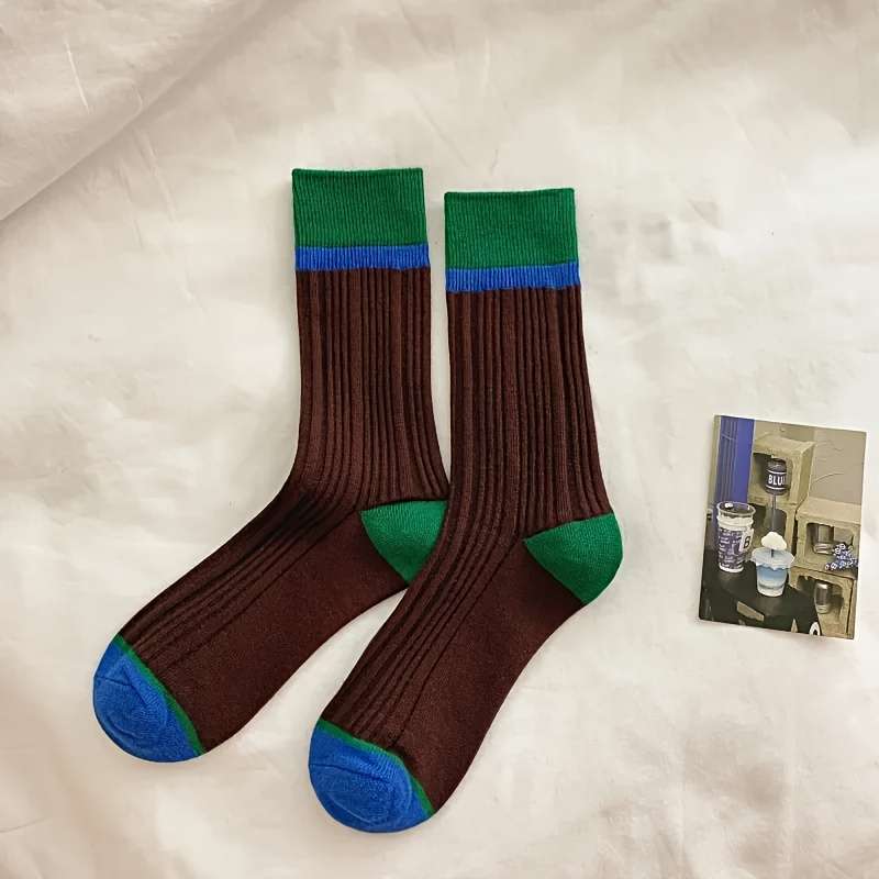 Women S Socks Color Coffee1 Pair Size Asian Onesize