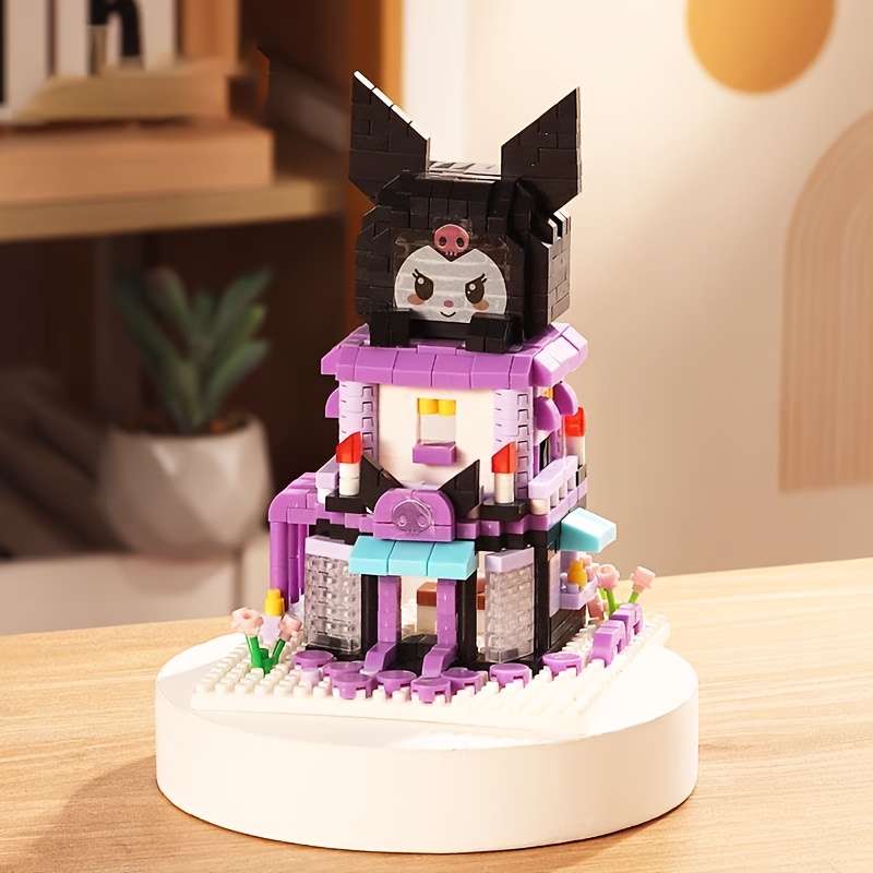 3D Building Model Puzzle Set Items Street View Magic House