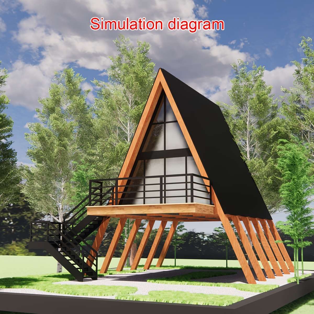 Building Toy Architectural Model Toy Set Quantity 1 Set