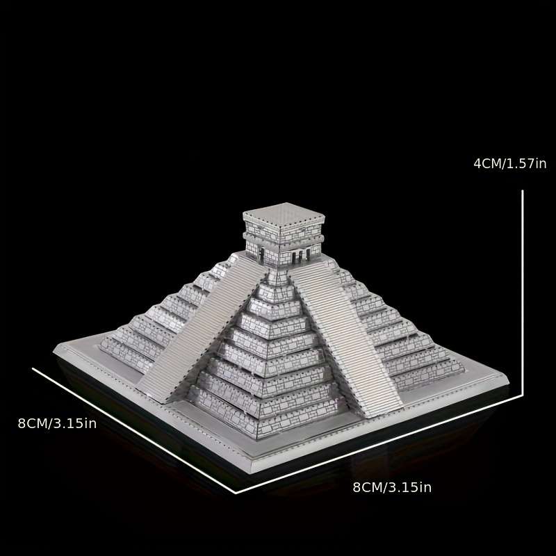 Building Toy Architectural Model Toy Set Items Mayan Pyramid