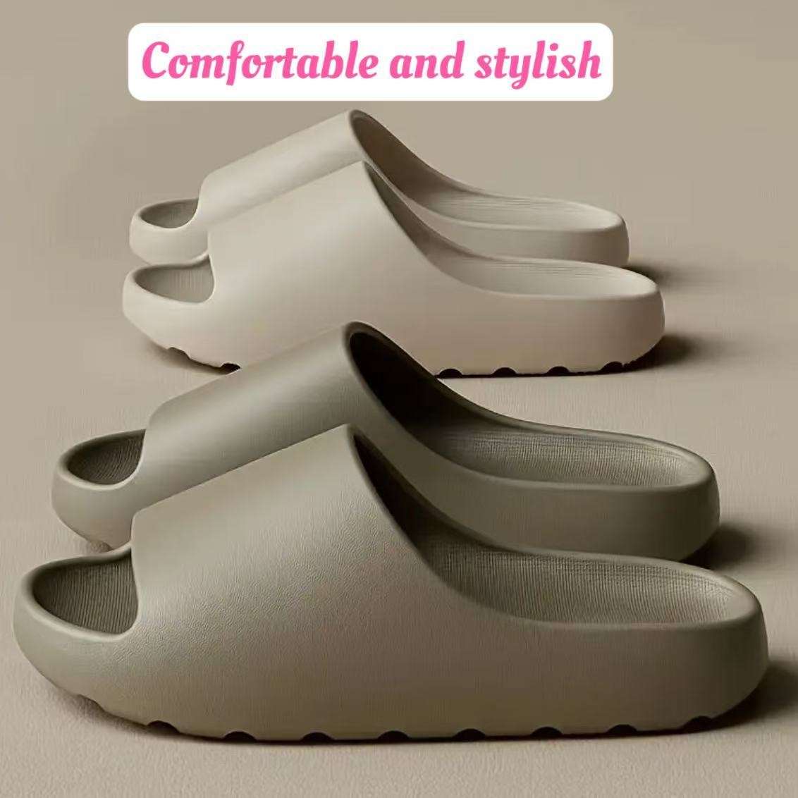 Men Slippers Summer Style Light Green Size Uk 8.5 To 9
