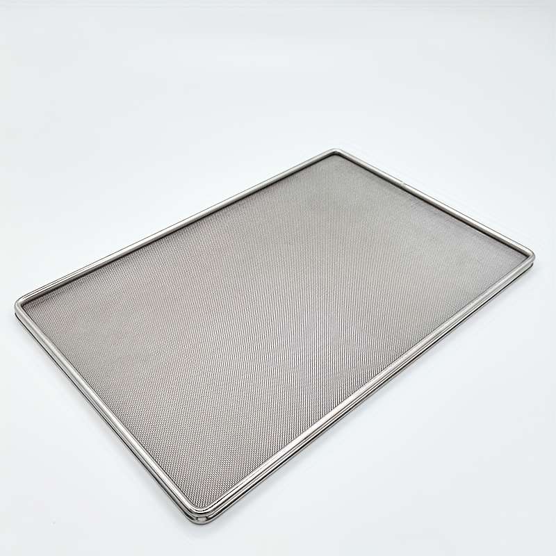Grilling Net Model 30*20Cm11.81*7.87 Inch Size 0.6Mm Hole0.0236In Hole