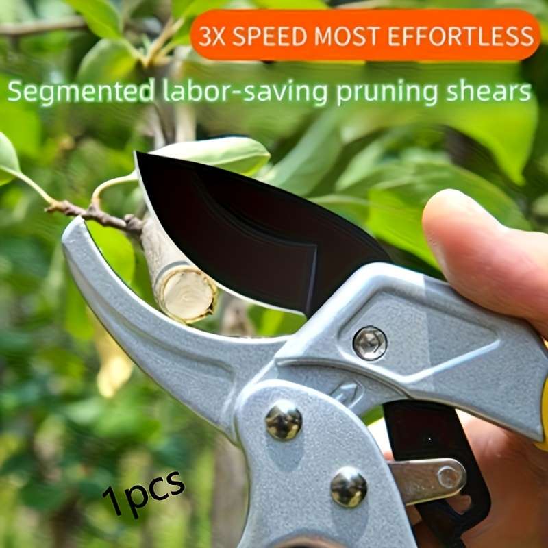 2Pcs Set Triple Speed Pruning Shears Pro