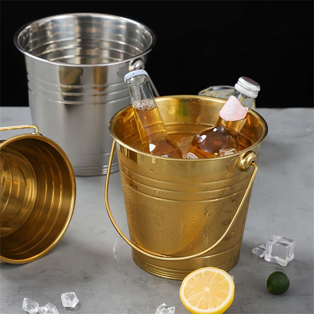Ice Bucket Color Silvery Size1.5L