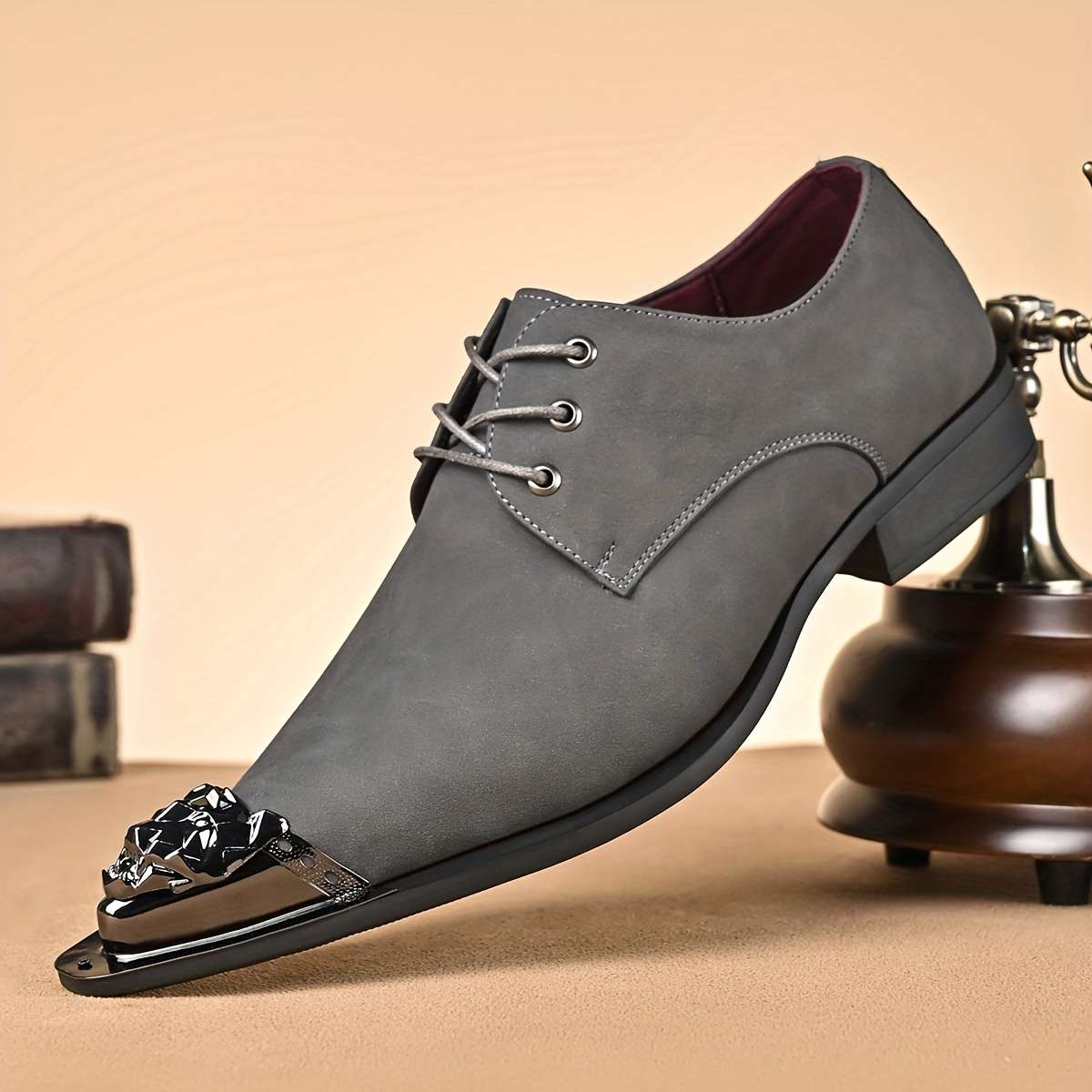 Mens Leather Shoes Color Yellow Sizeuk 10.5