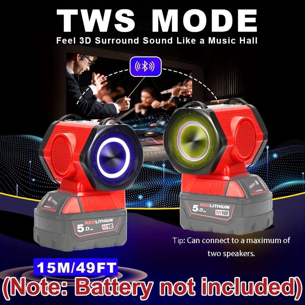 Professional Featuring Crystal Sound Portable Speaker, Compatible With For Live