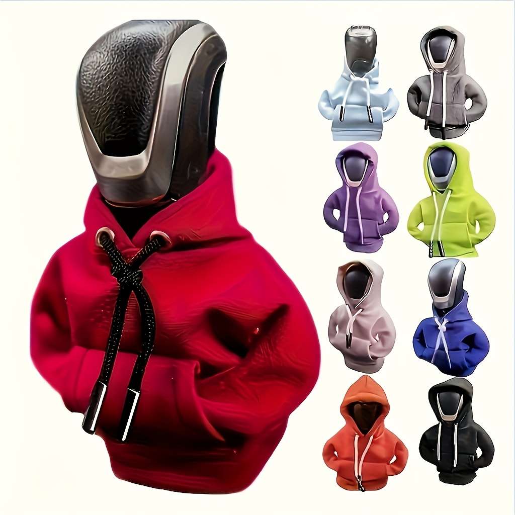 Car Interior Decor Solid Color Hoodie Stylecolor Black Style