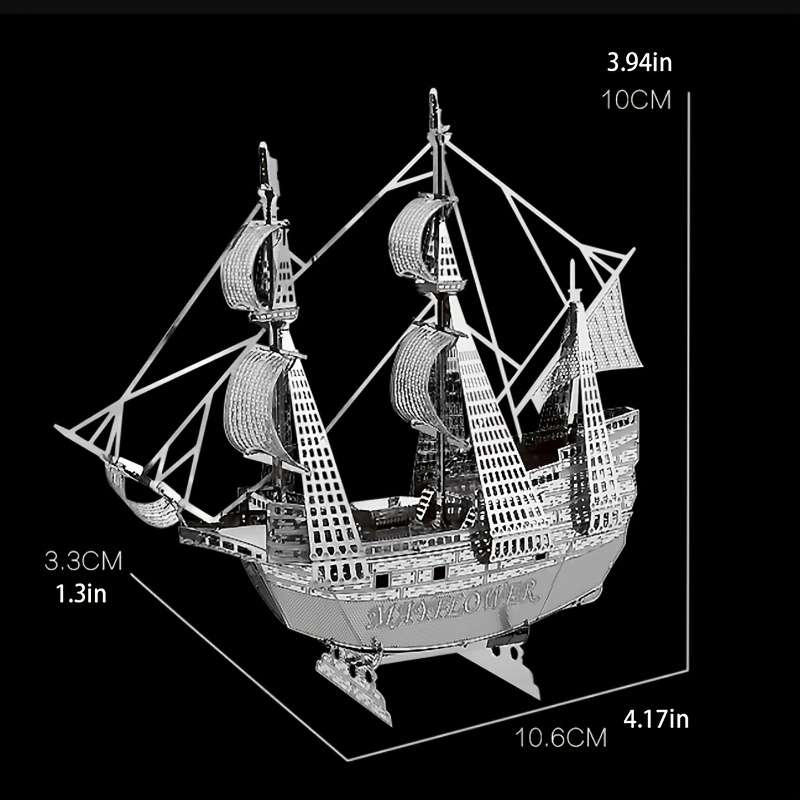3D Jigsaw Puzzle Model Ship Style Chuan