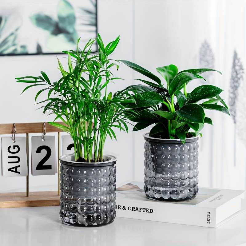 Flowerpot Color White  Add  Gray
