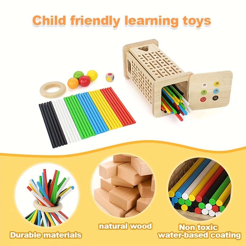 Childrens Toys Items 3In1 Pulling Stick Game