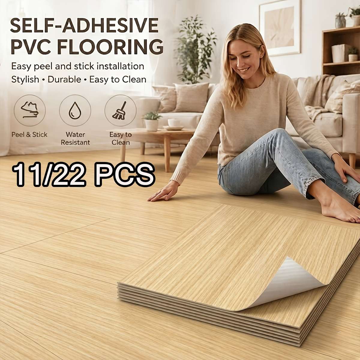 Self Adhesive Floor Stickers Gybdm06 30.5Cm*30.5Cm 22Pieces