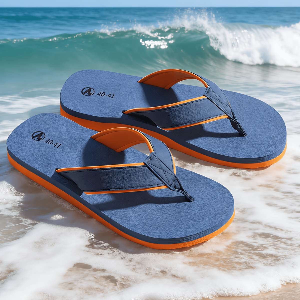 Sandals Color Blue Size Uk 6.5 7