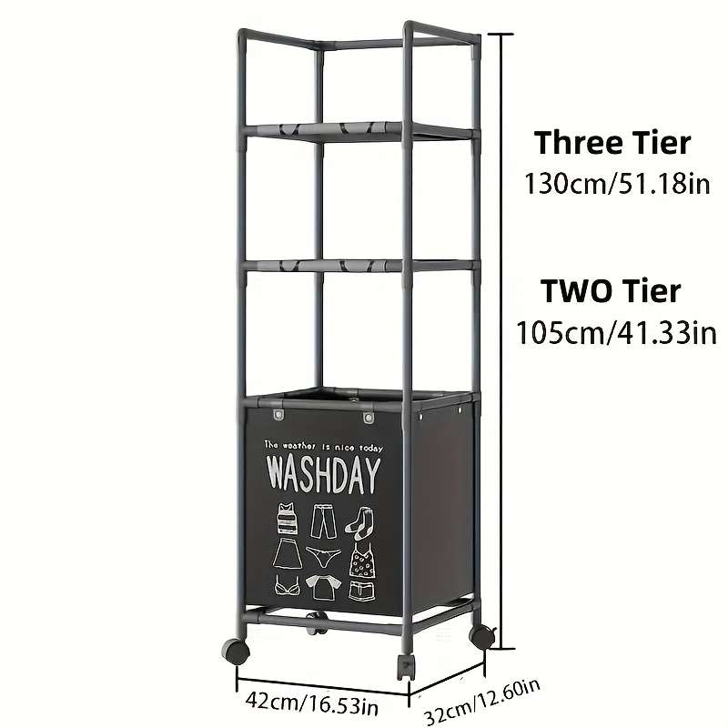 Storage And Organizationcolor White Size 3 Layers
