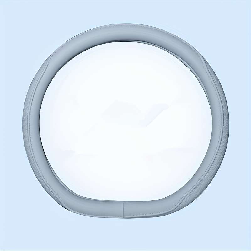 Car Steering Wheel Cover Haze Blue (D Shape)