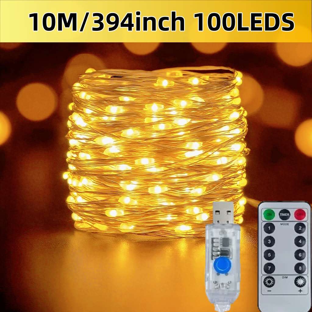 Christmas Lights Warm Model 5M 197Inch