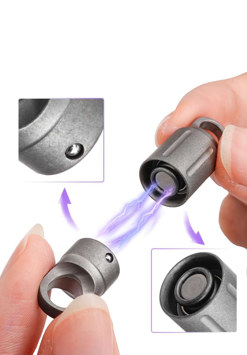 Keychain Ornament Items 1 Titanium Alloy Magnetic Quickrelease Keychain