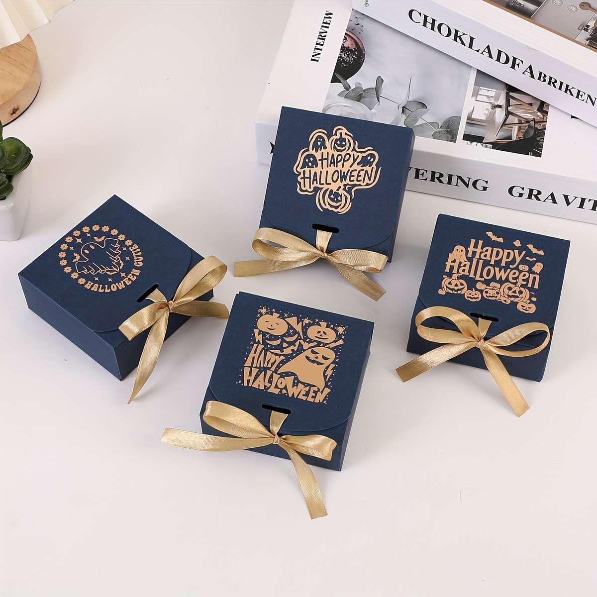 Christmas Gift Boxes Color Type D Quantity 10Pcs