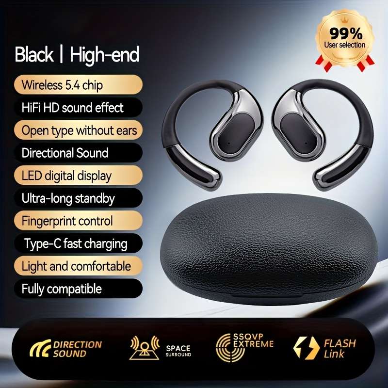 Rechargeable Wireless Earbuds Headphones Headset