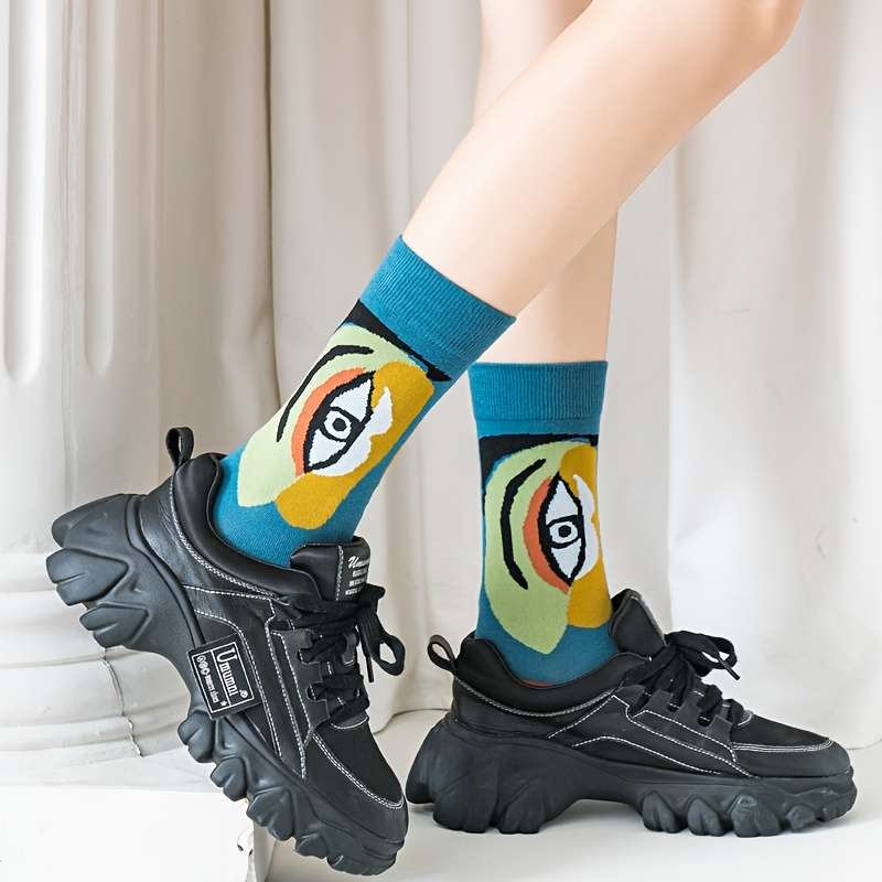 Women S Socks Color 5 Pairs Of Random Mixed Colors Size Onesize