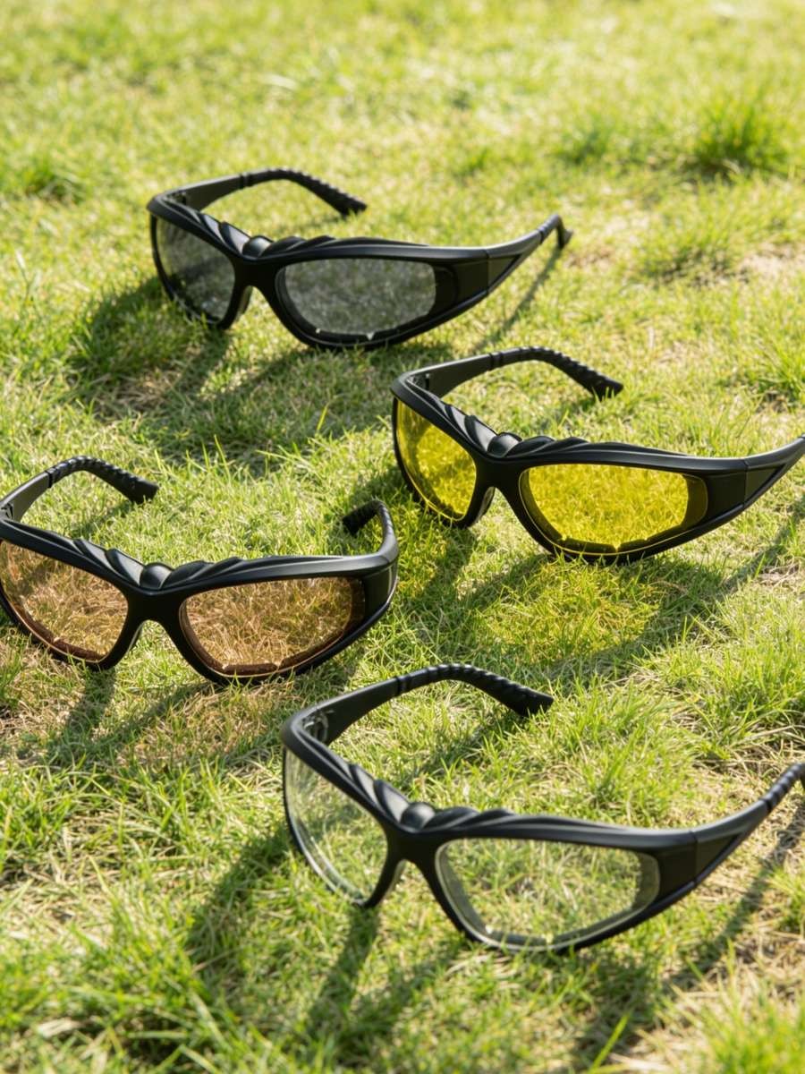 Cycling Glasses Color C5 Silvery  Black Silvery