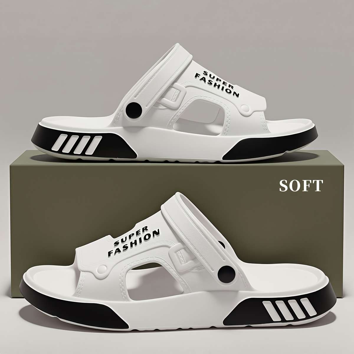 Sandals Color White Size Uk 7.5 8 Wide